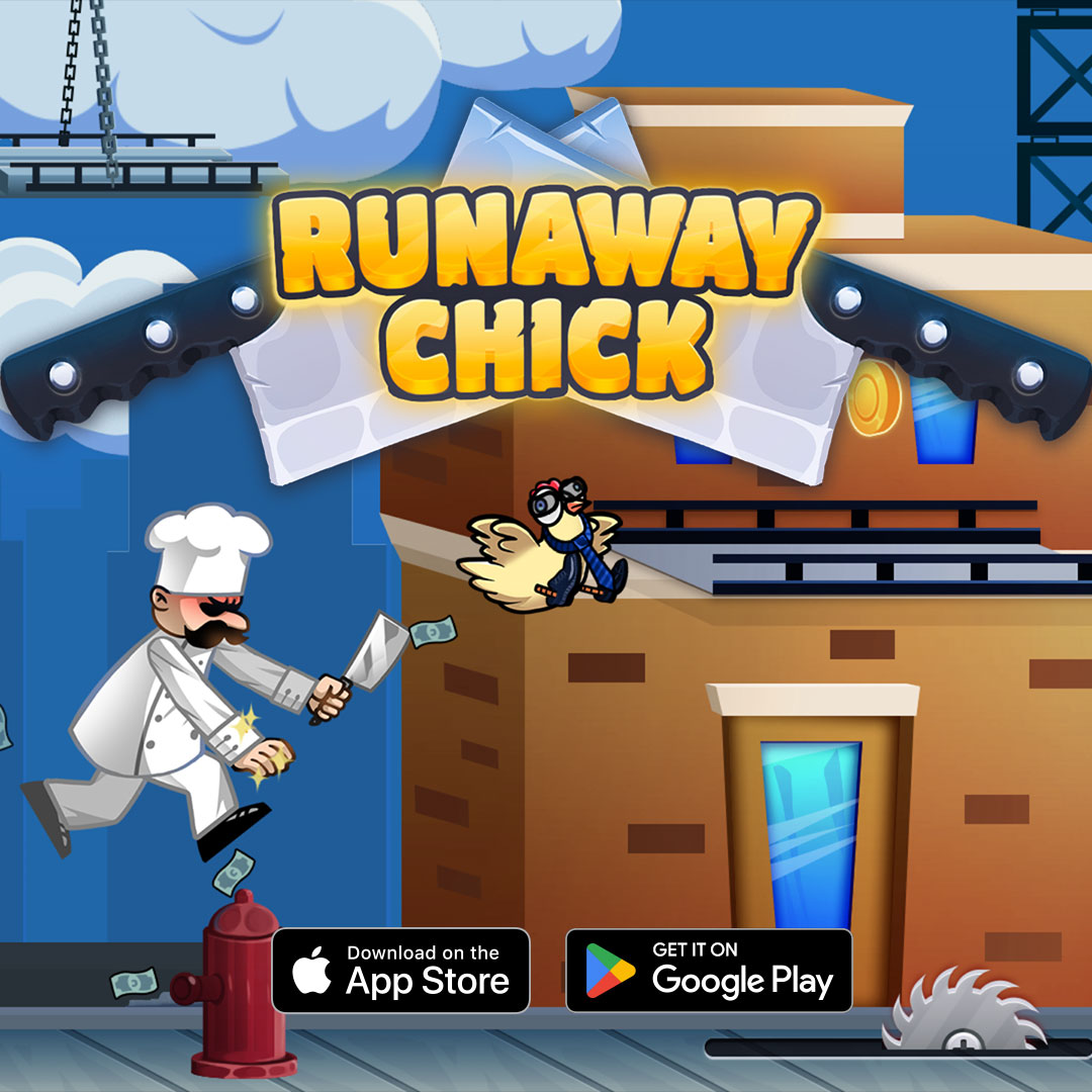 Runaway Chicken Banner for the new update